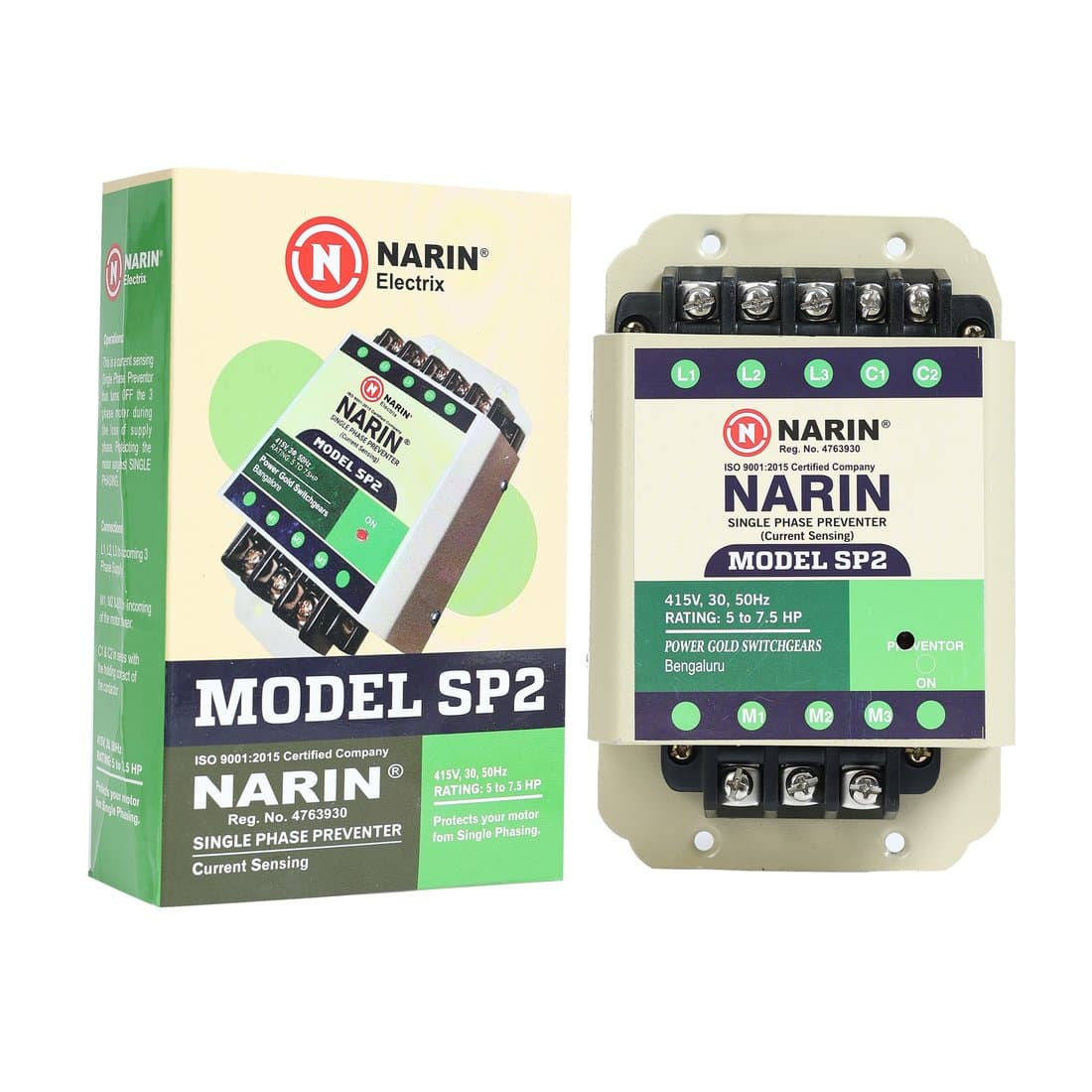 Narin Single Phase Preventor (Model SP2)